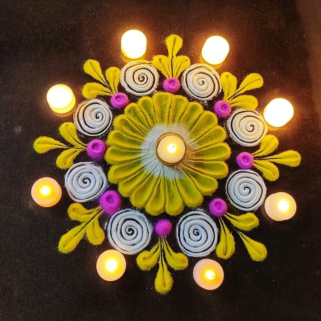 Rangoli Designs for Diwali 2023: Latest, Easy, Beautiful, Simple Deepavali  Flower Rangoli Designs for Laxmi Pujan, Kolam Rangoli Design Or Laxmi  Rangoli | अध्यात्म News, Times Now Navbharat